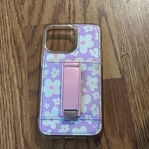 Walli Daisy Phone Case iPhone 14 Pro Max  - Pink and Purple